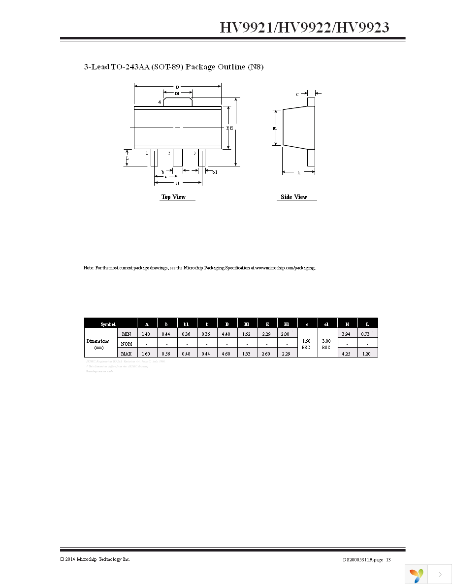 HV9921N3-G Page 13