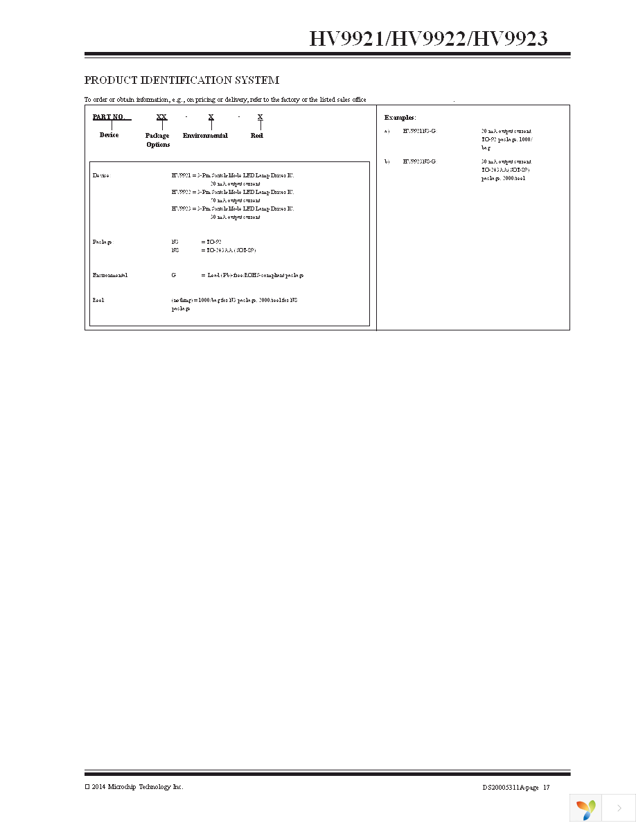 HV9921N3-G Page 17