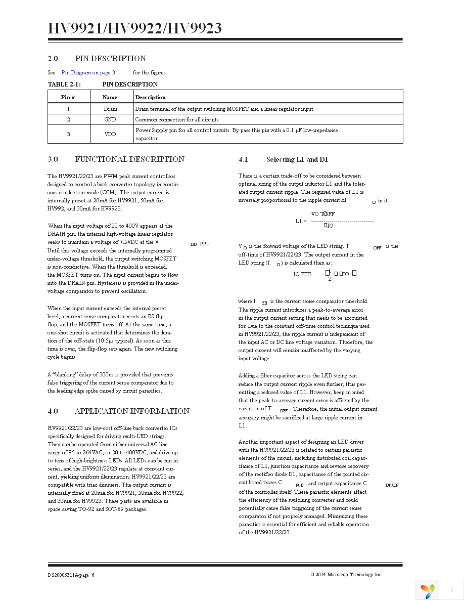 HV9921N3-G Page 6