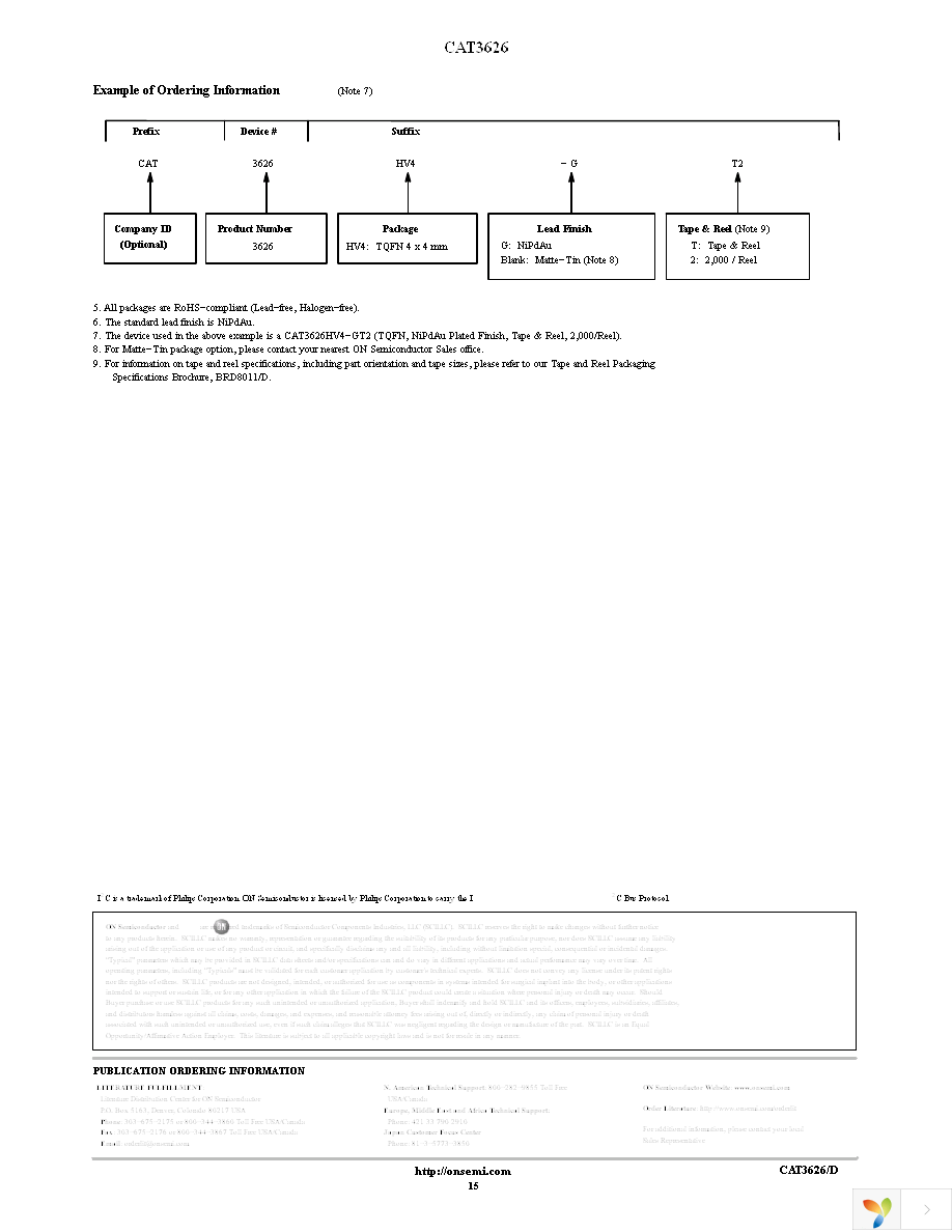 CAT3626HV4-GT2 Page 15