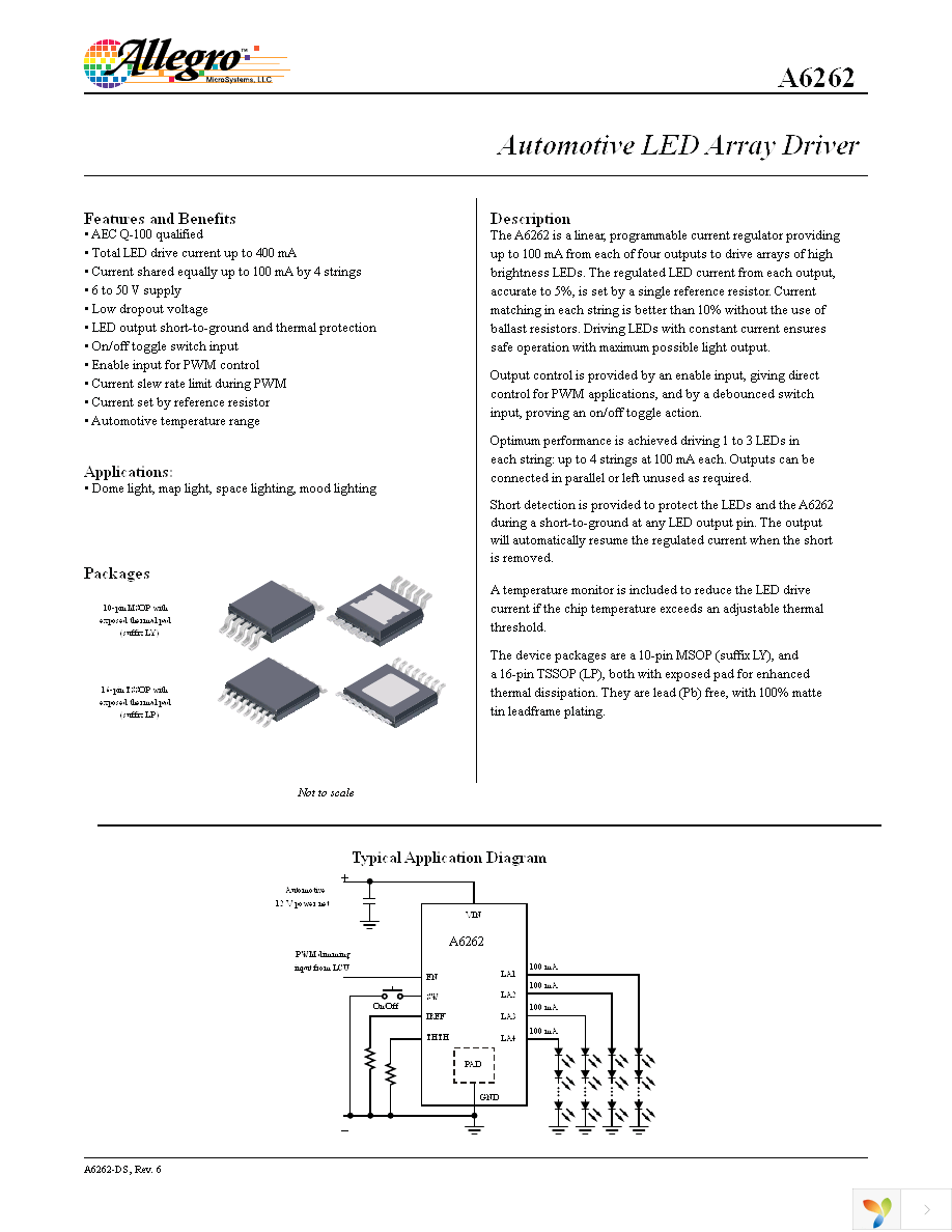 A6262KLYTR-T Page 1