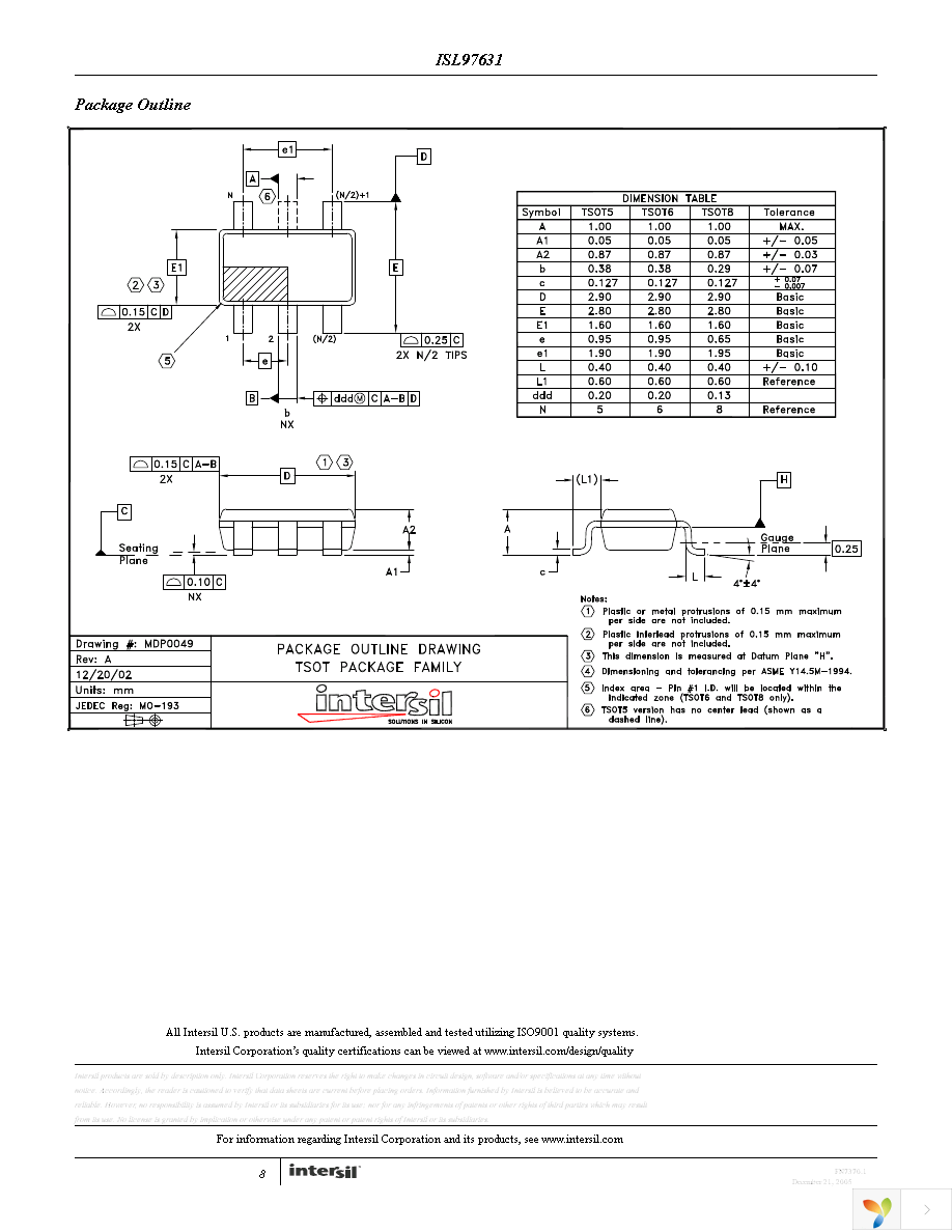 ISL97631IHTZ-T7 Page 8