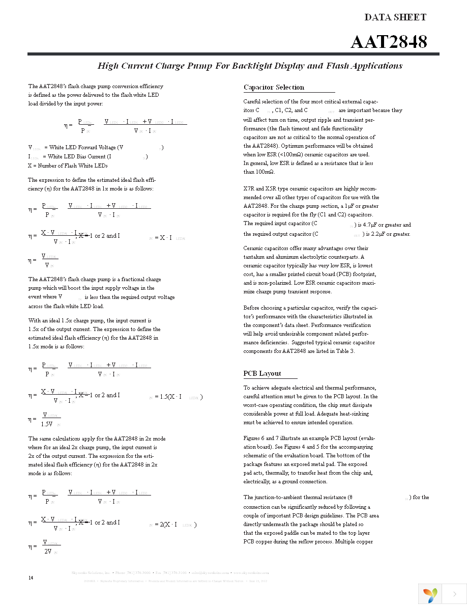 AAT2848IDG-T1 Page 14