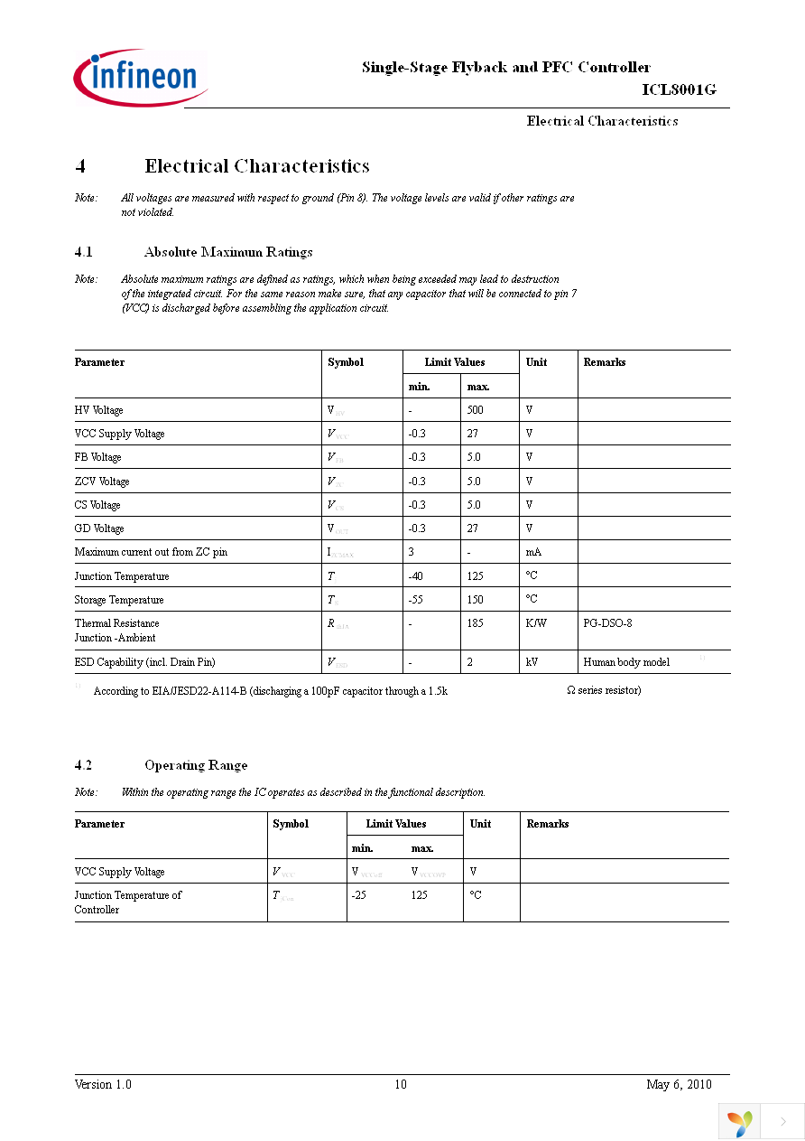 ICL8001G Page 10