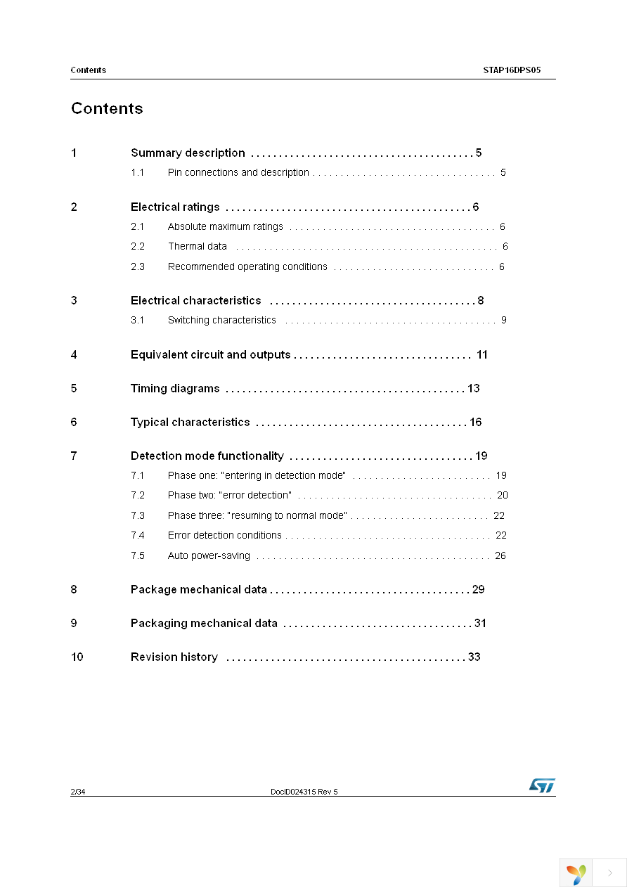 STAP16DPS05XTTR Page 2