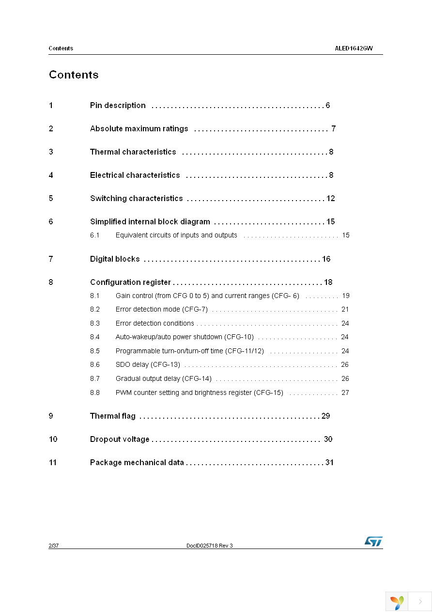 ALED1642GWXTTR Page 2