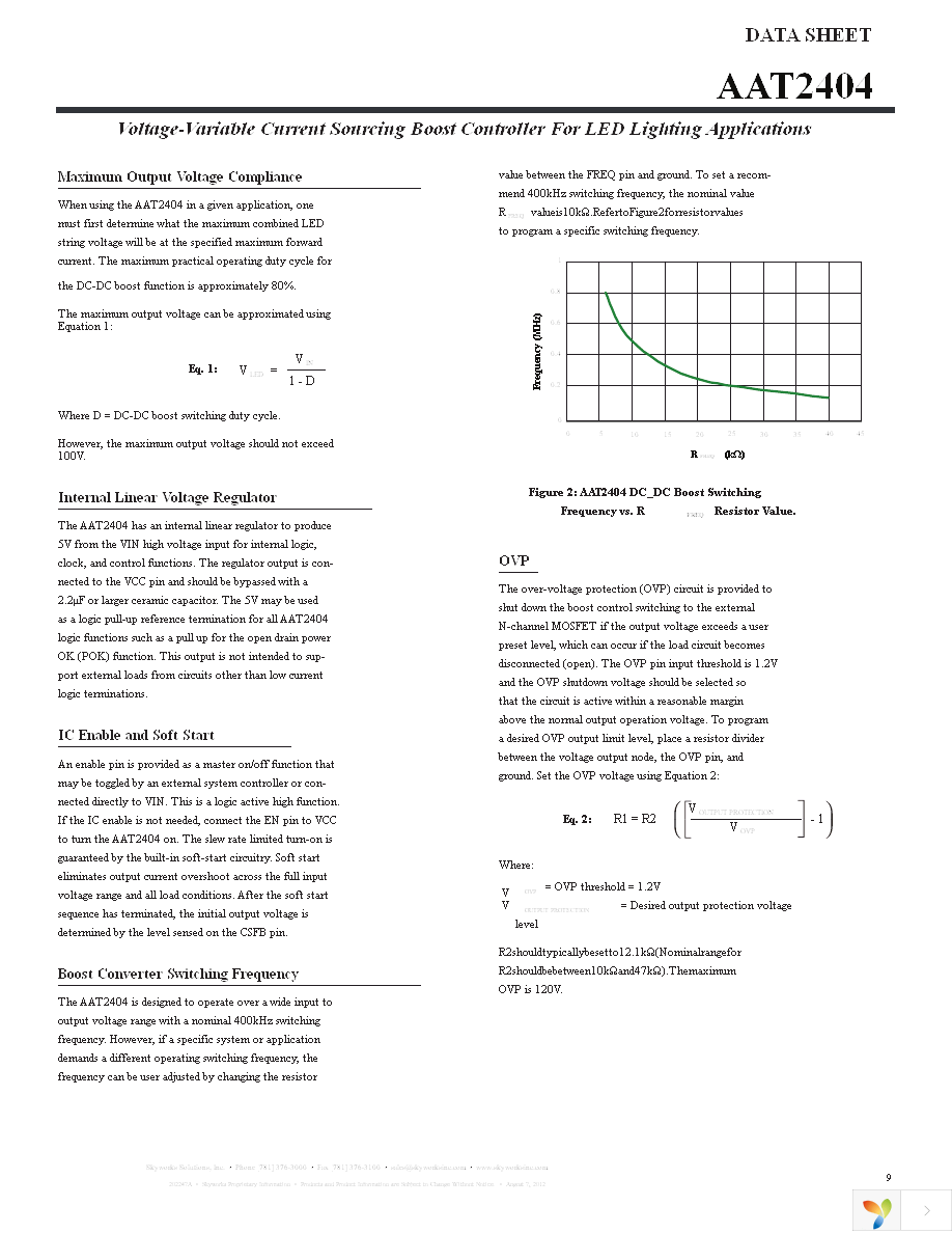 AAT2404IMK-T1 Page 9