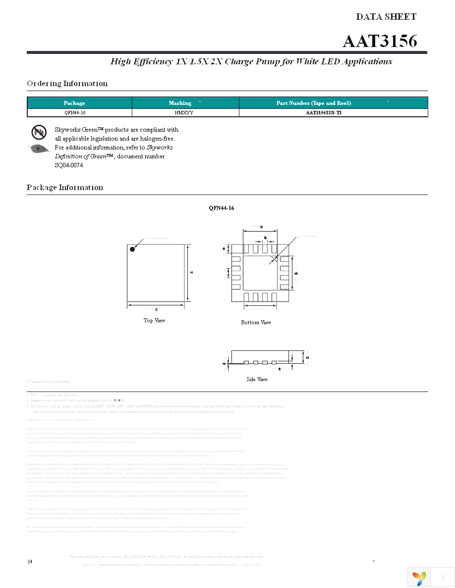 AAT3156ISN-T1 Page 14