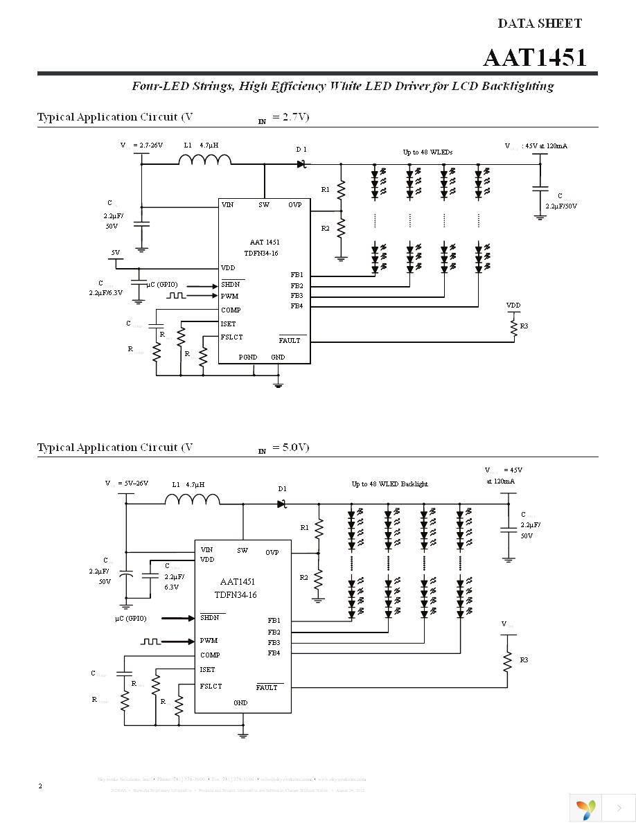 AAT1451IRN-T1 Page 2