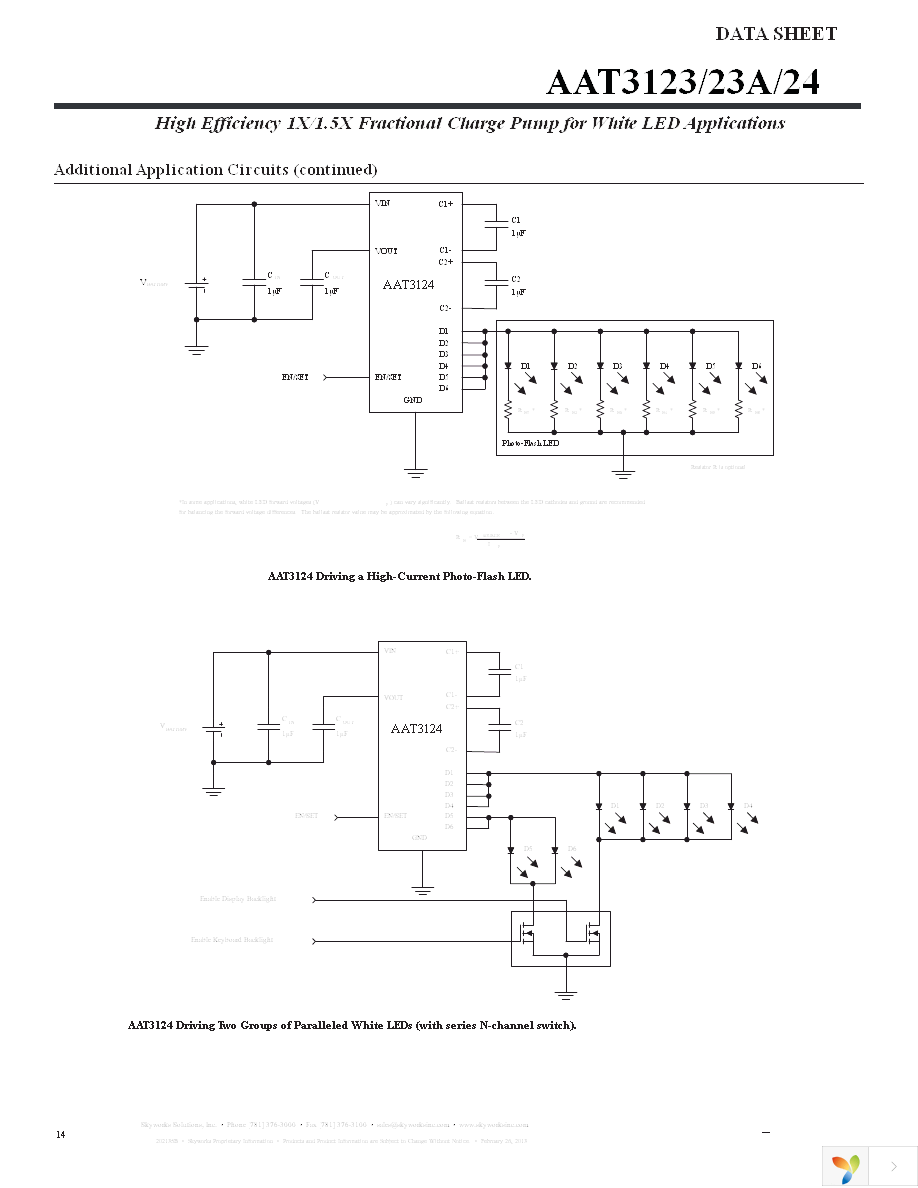 AAT3124ITO-20-T1 Page 14