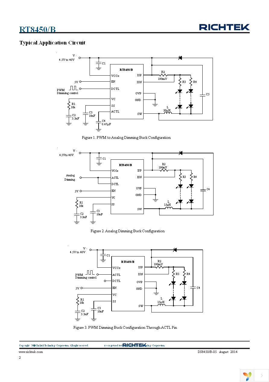 RT8450BGCP Page 2