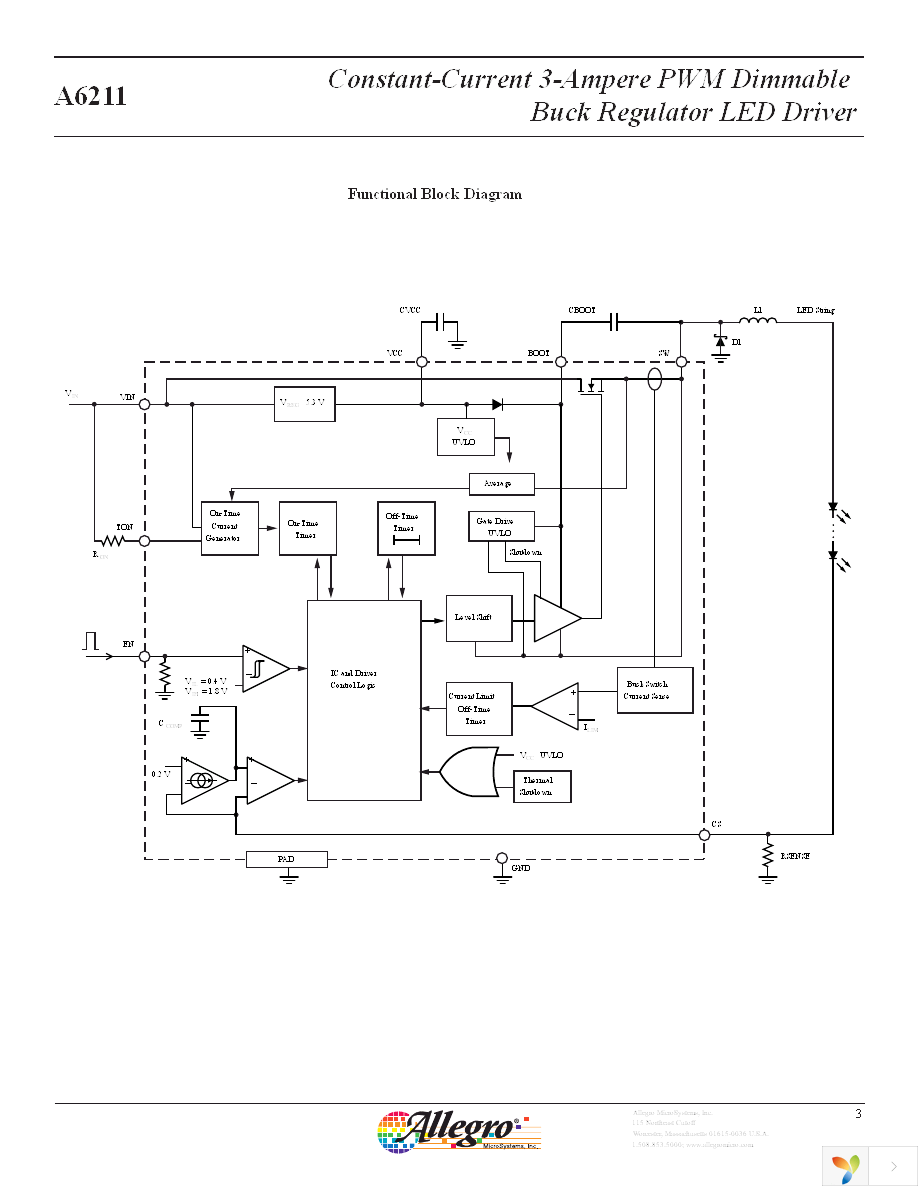 A6211GLJTR-T Page 3