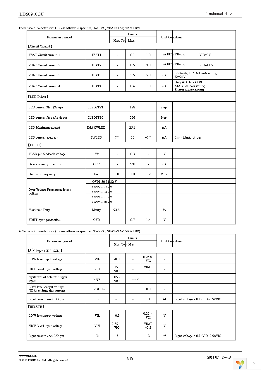 BD60910GU-E2 Page 2