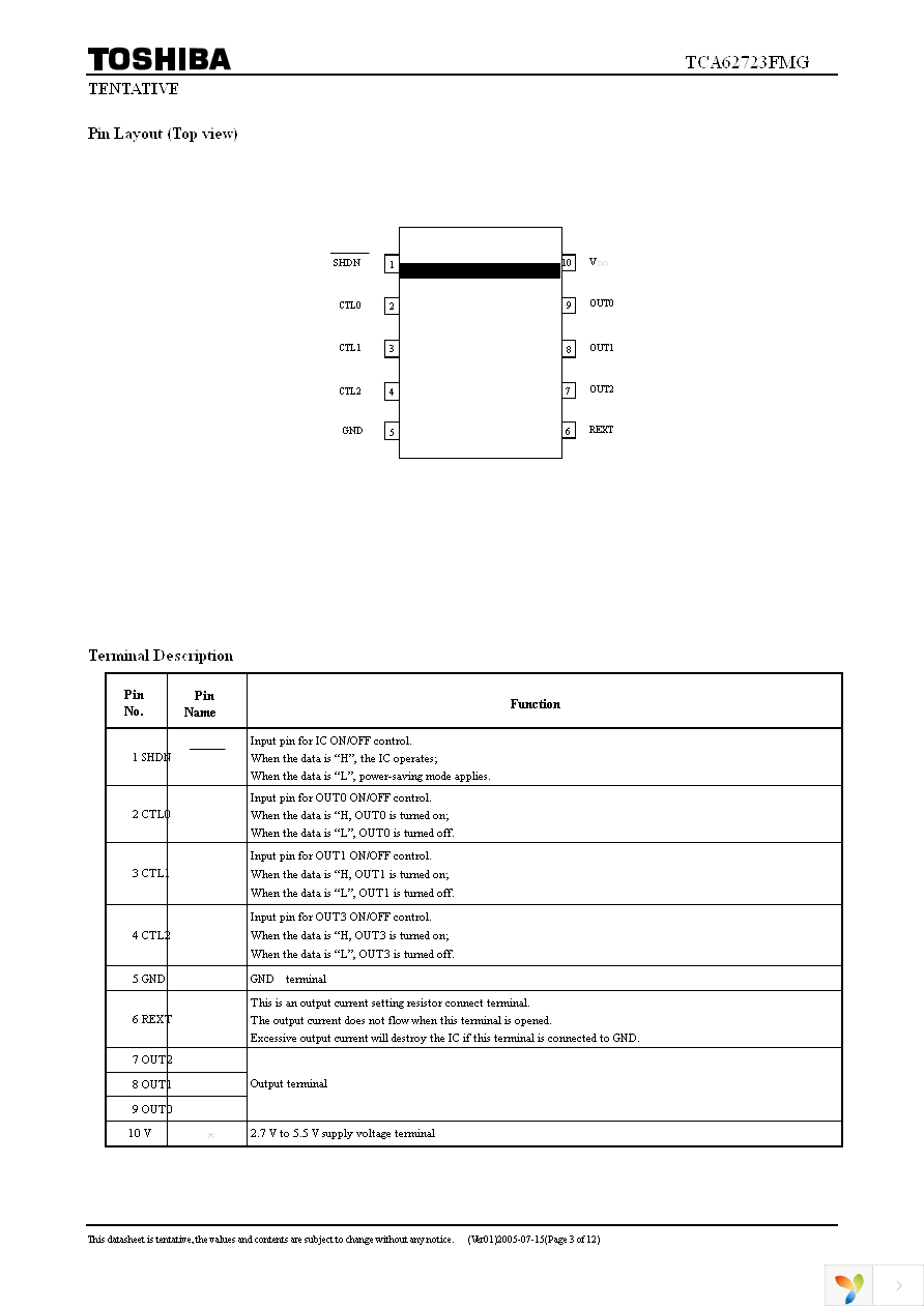 TCA62723FMG,EL Page 2