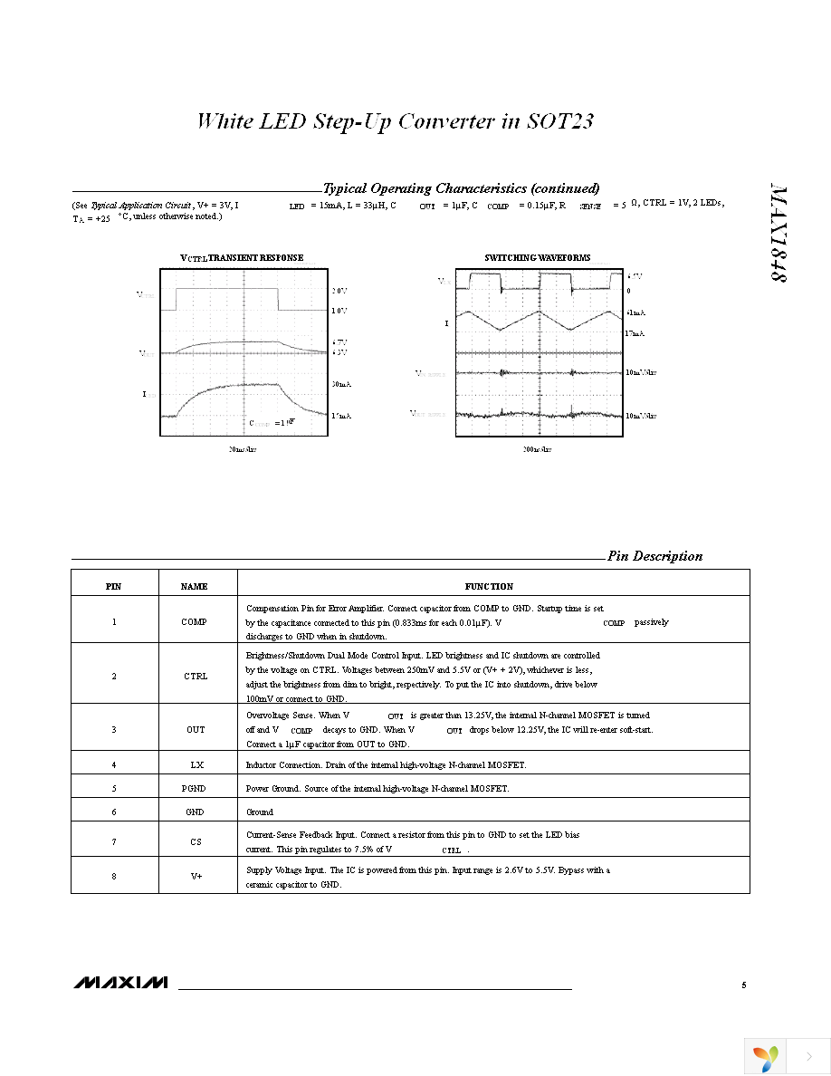 MAX1848ETA+T Page 5