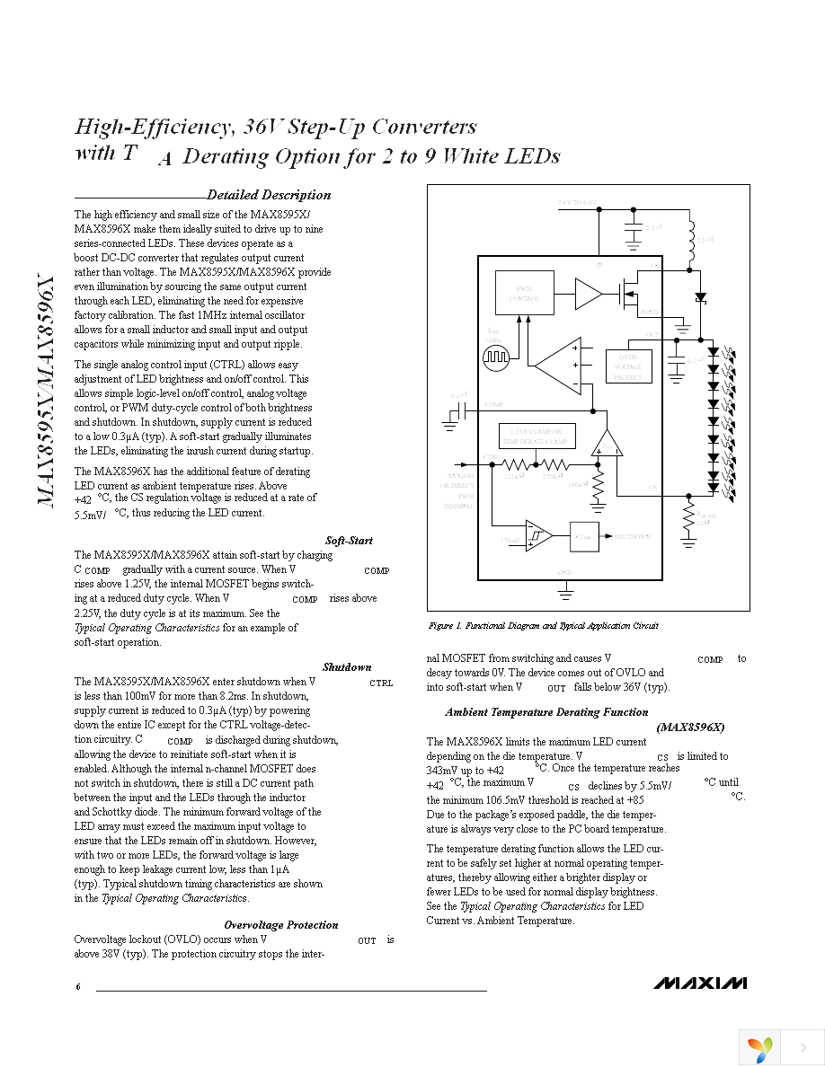 MAX8595ZETA+T Page 6