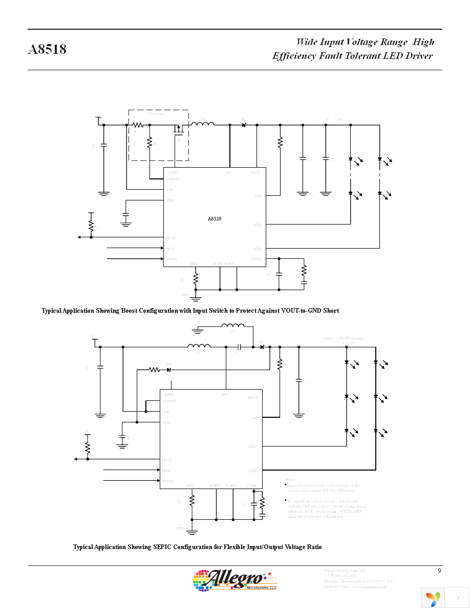 A8518KLPTR-T Page 9