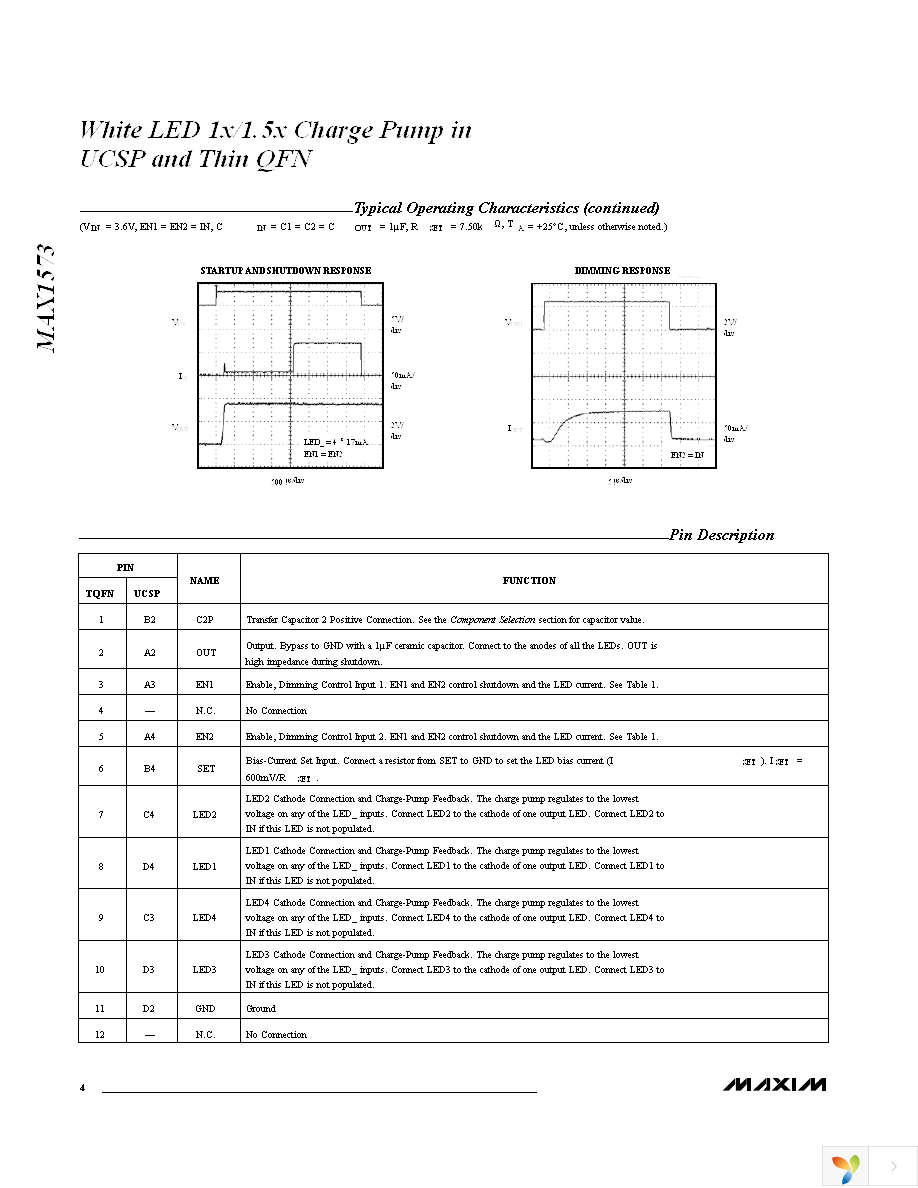 MAX1573ETE+T Page 4