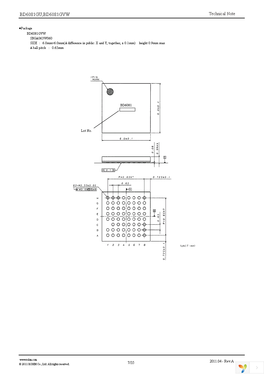 BD6081GU-E2 Page 7