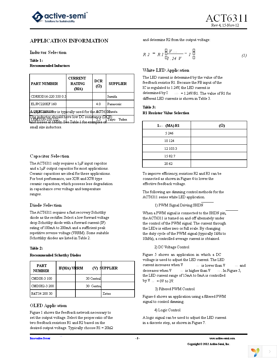 ACT6311UC-T Page 5