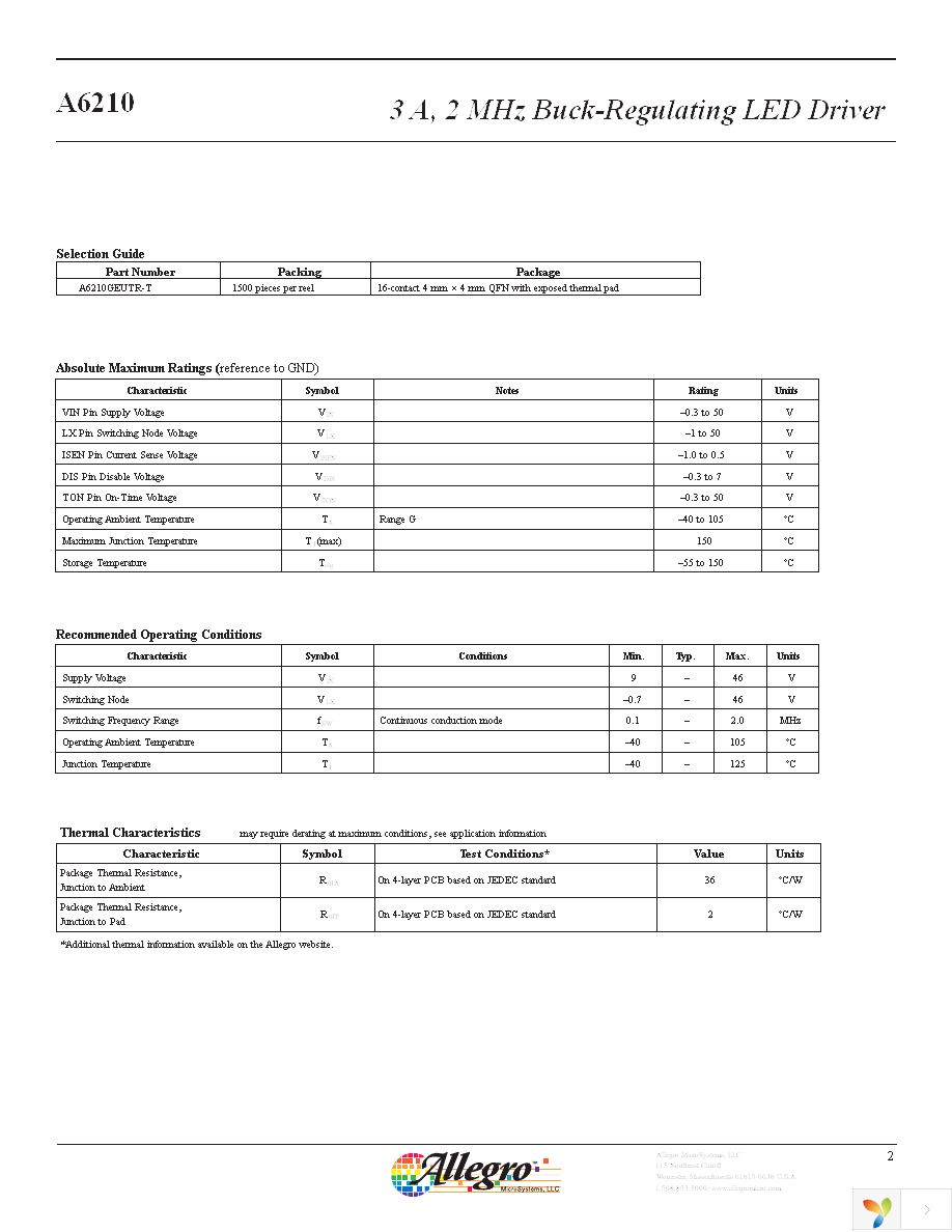 A6210GEUTR-T Page 2