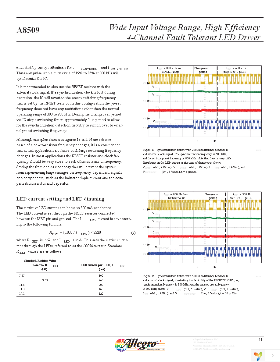 A8509GLPTR-T Page 11