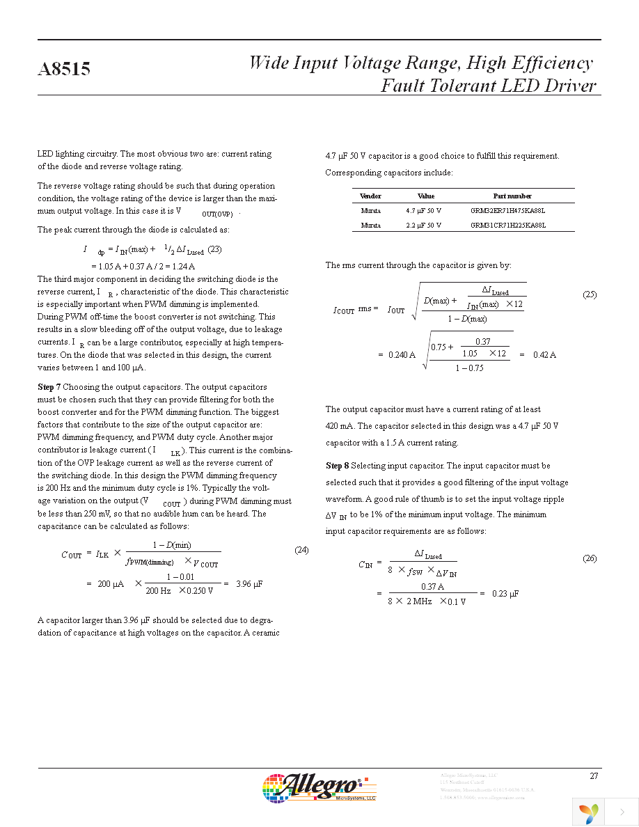 A8515GLPTR-T Page 27