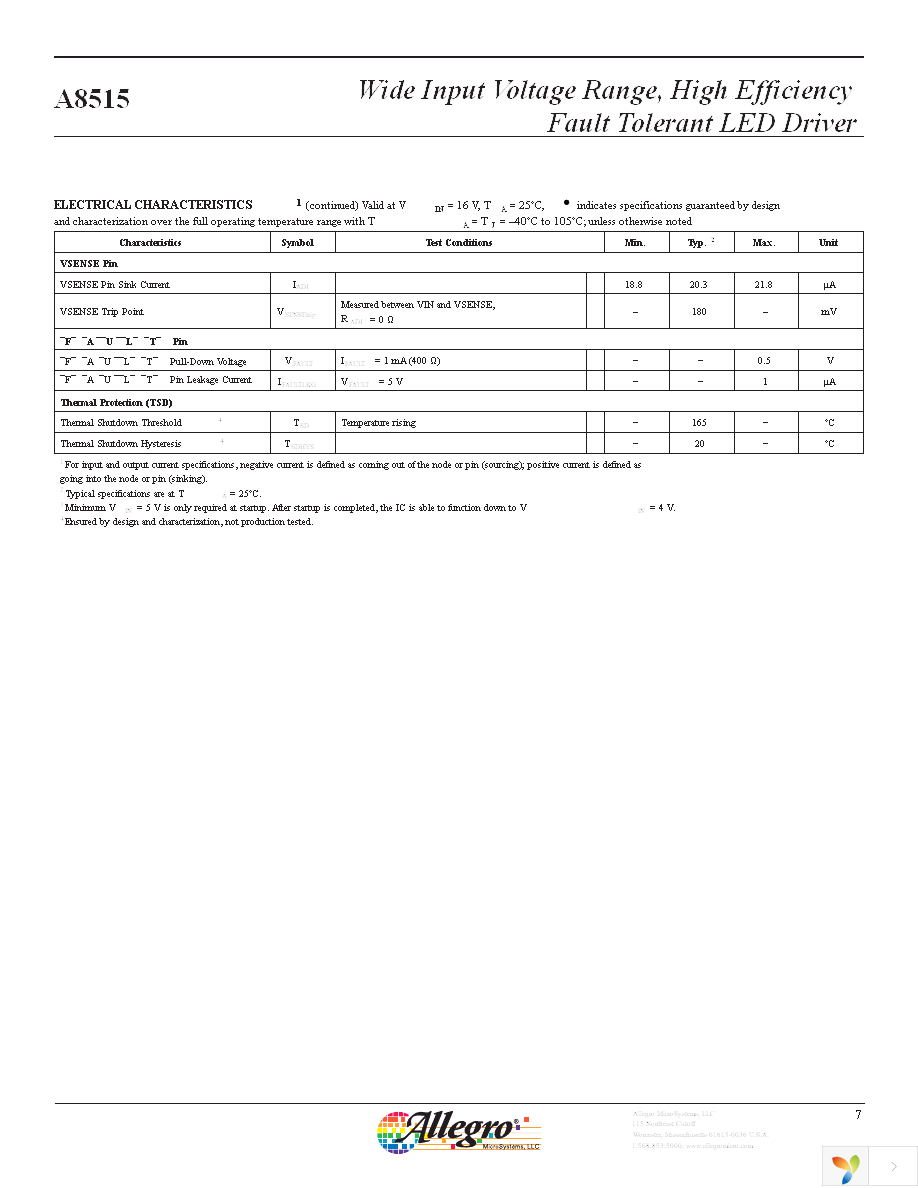 A8515GLPTR-T Page 7