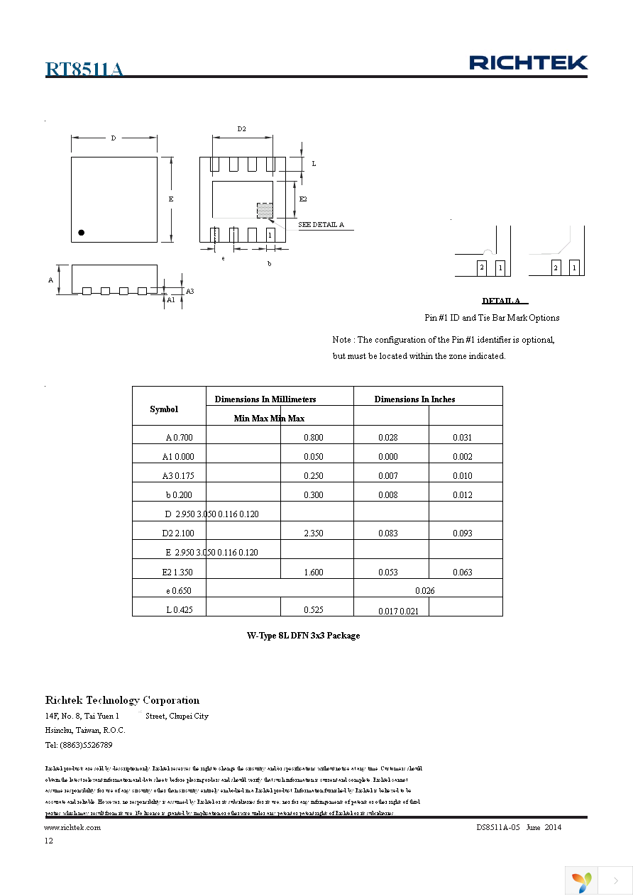 RT8511AGQW Page 12