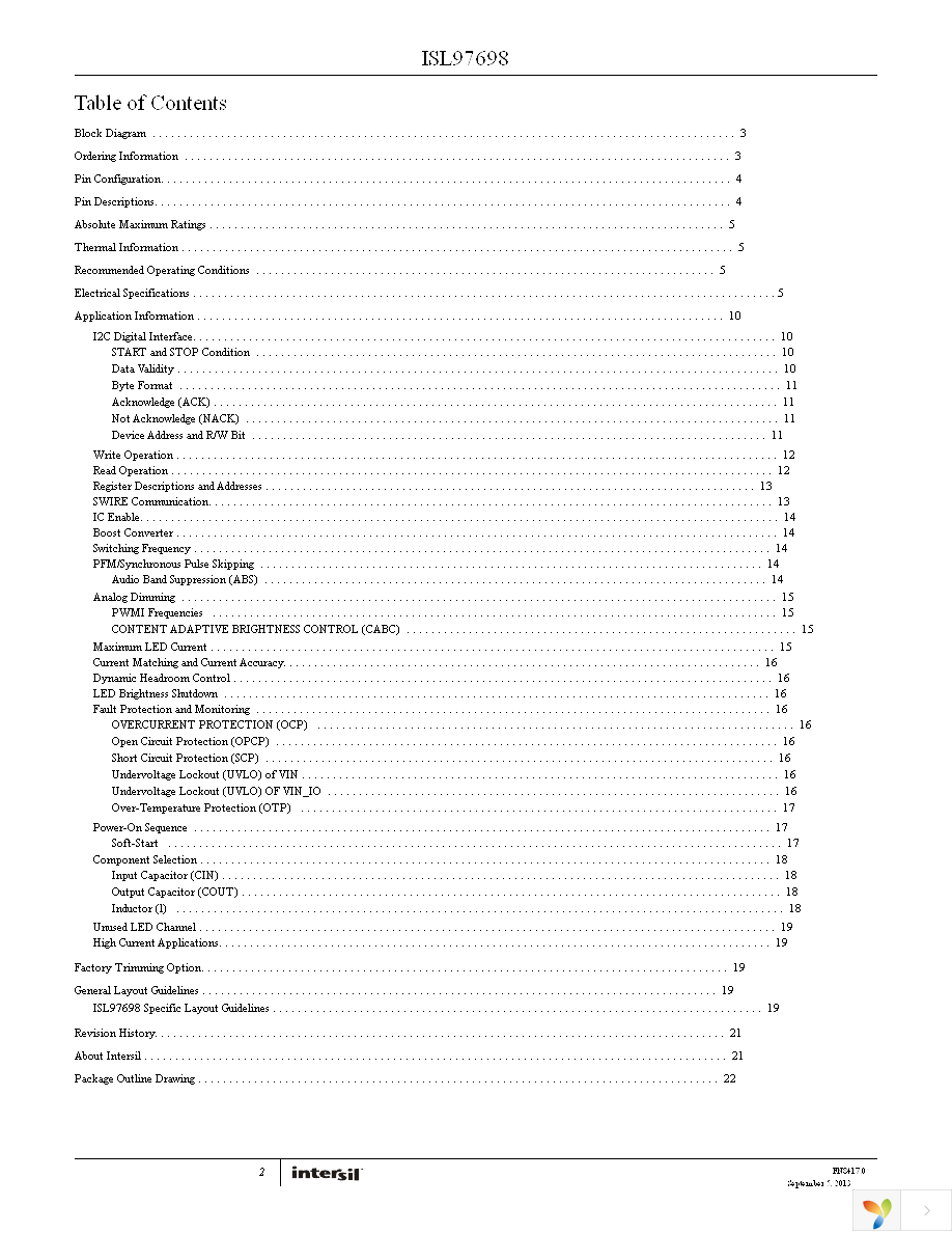 ISL97698IIZ-T Page 2