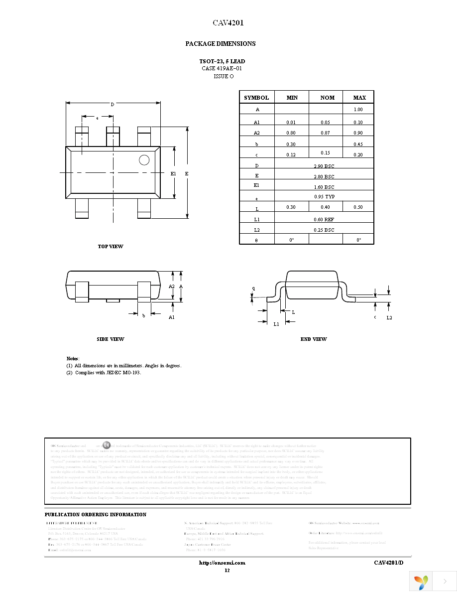 CAV4201TD-GT3 Page 12