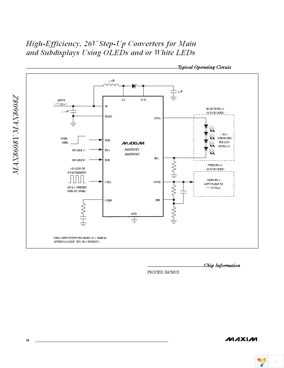 MAX8608ZETD+T Page 10