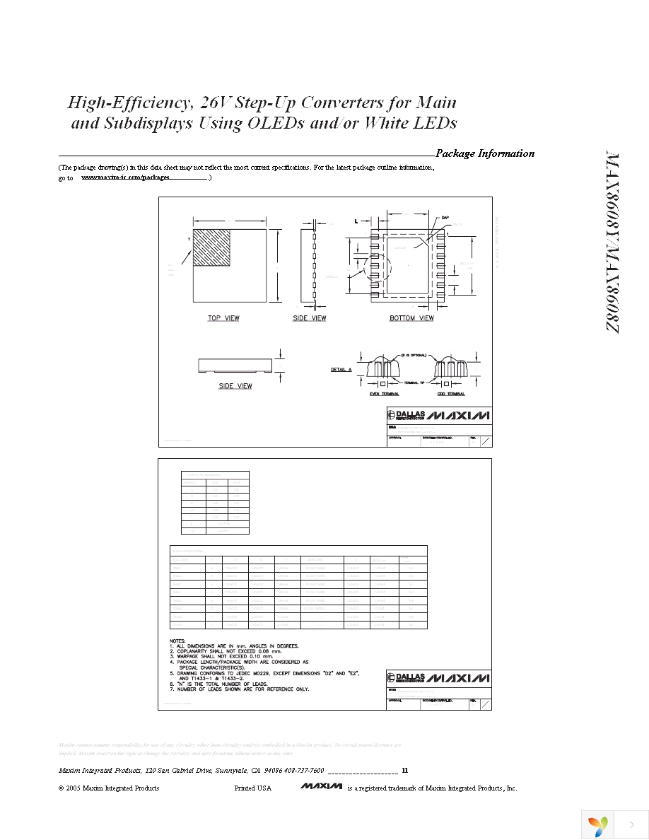 MAX8608ZETD+T Page 11