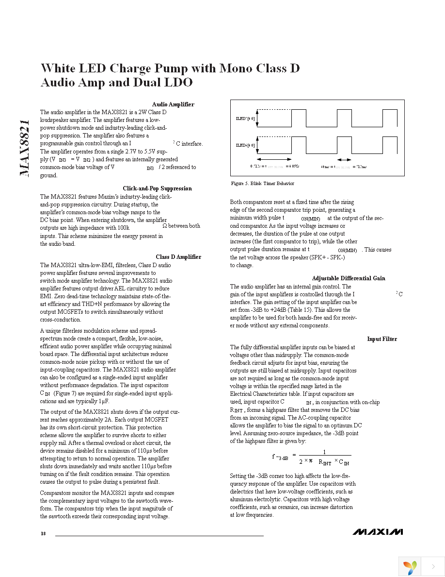 MAX8821ETI+T Page 18