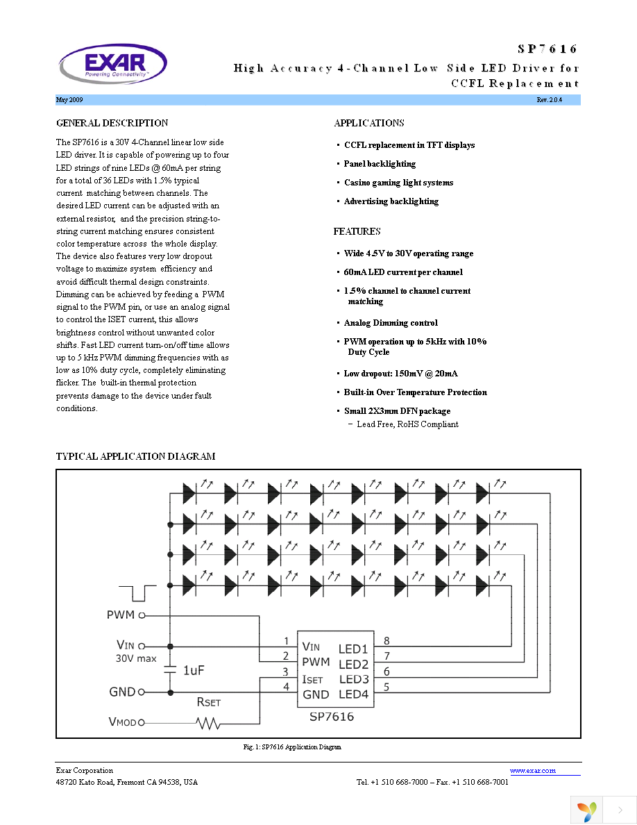 SP7616ER-L Page 1