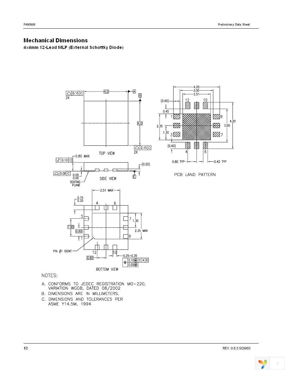 FAN5608DHMPX Page 12