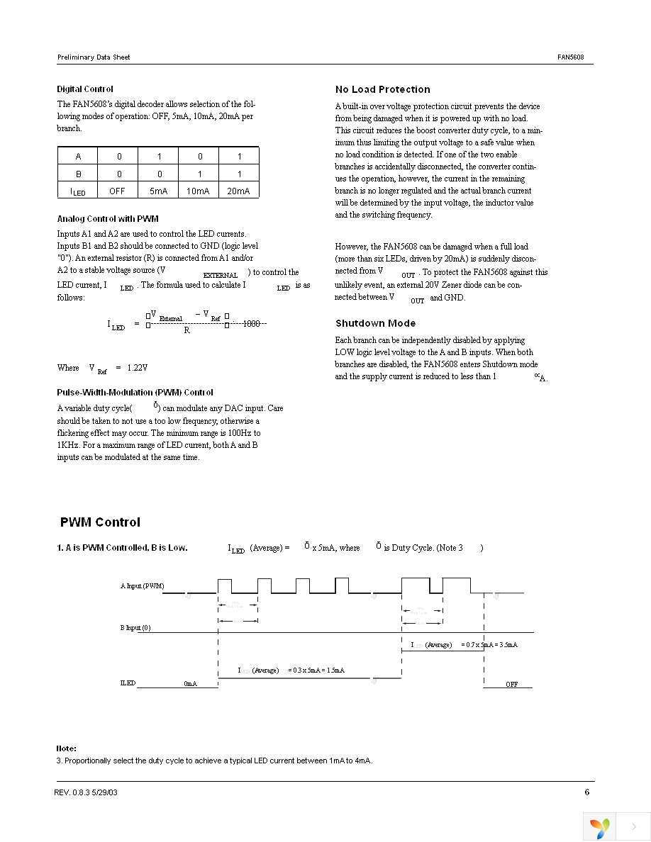 FAN5608DHMPX Page 6