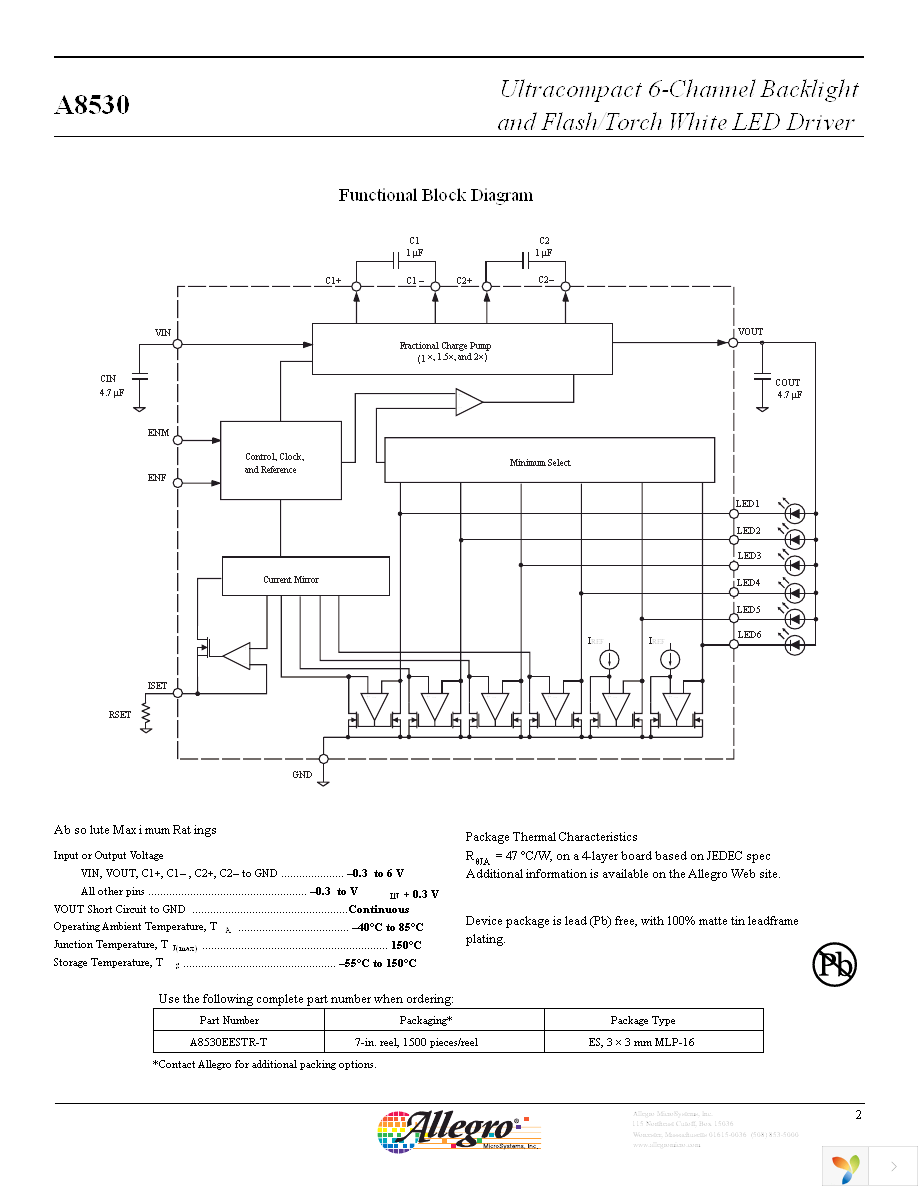 A8530EESTR-T Page 2