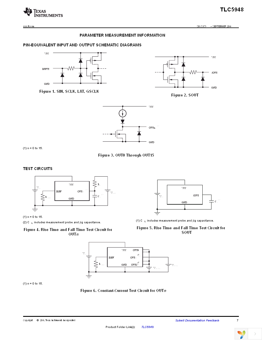 TLC5948PWPR Page 7