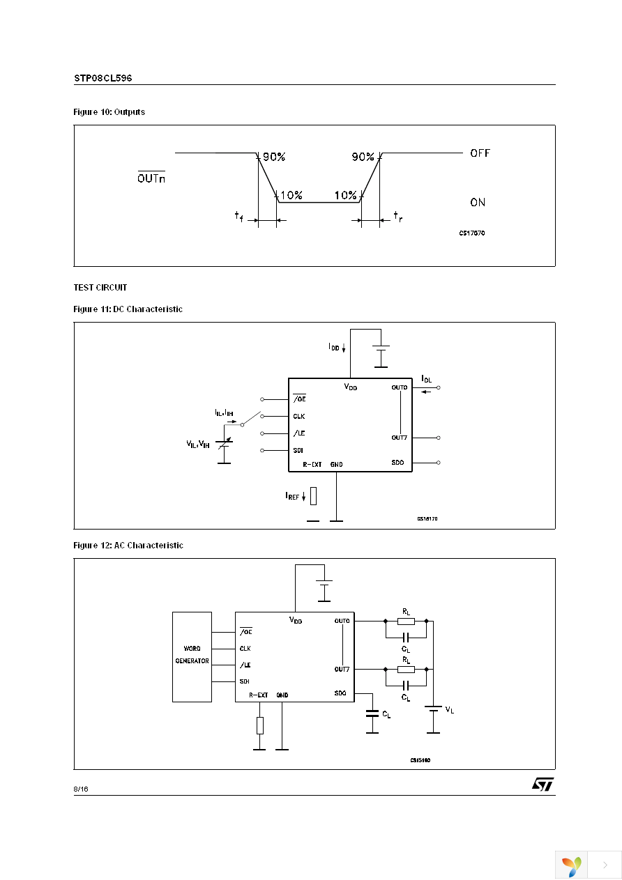 STP08CL596B1 Page 8