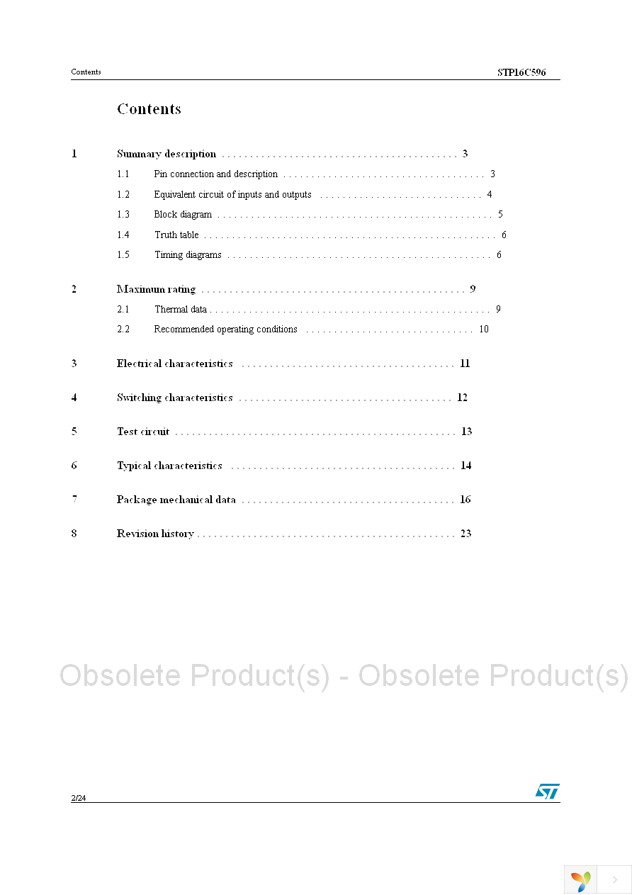 STP16C596B1R Page 2
