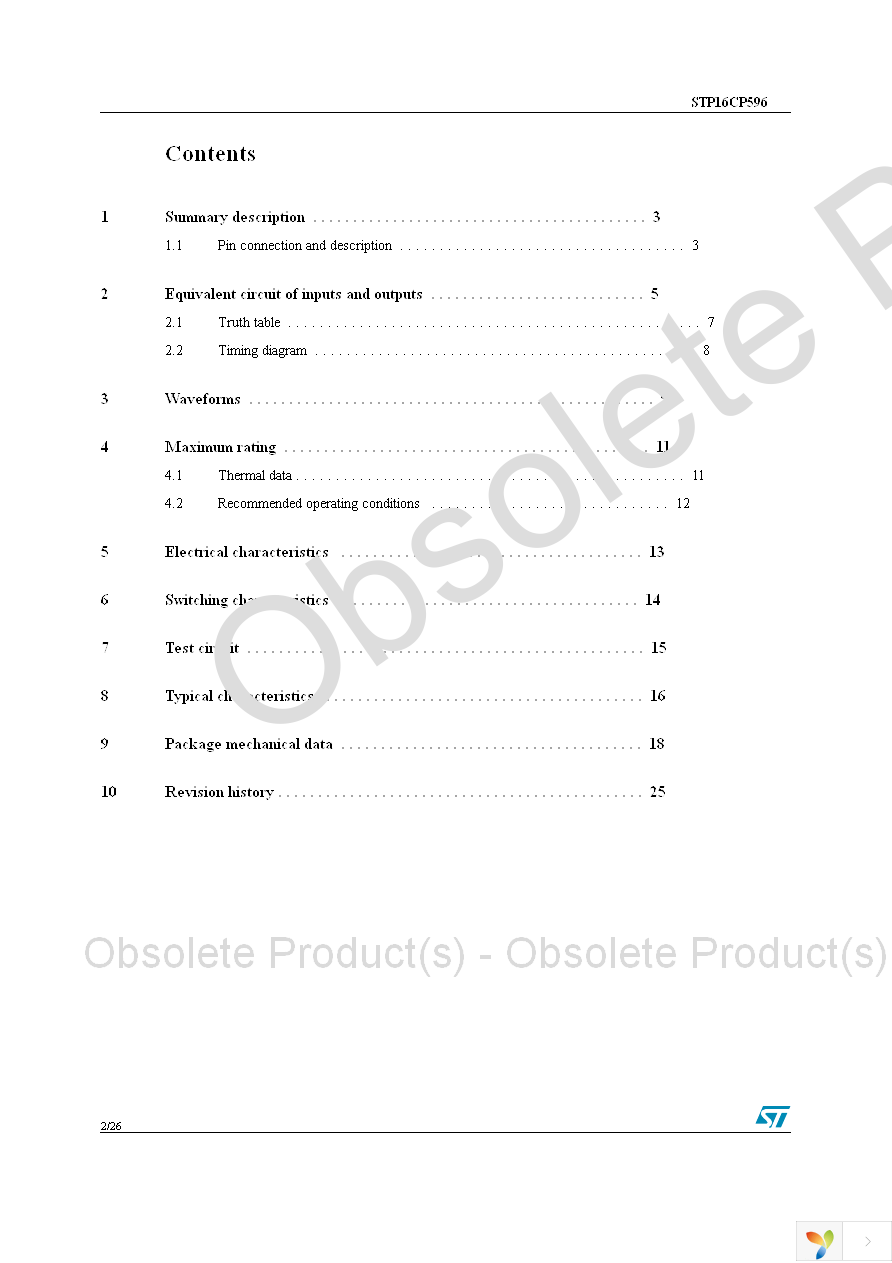 STP16CP596B1R Page 2