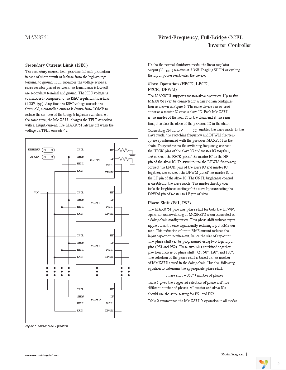 MAX8751ETJ+ Page 18