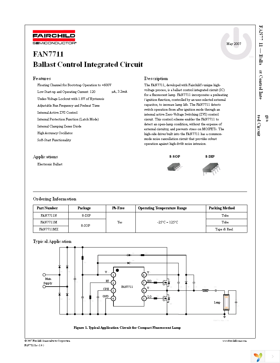 FAN7711MX Page 1