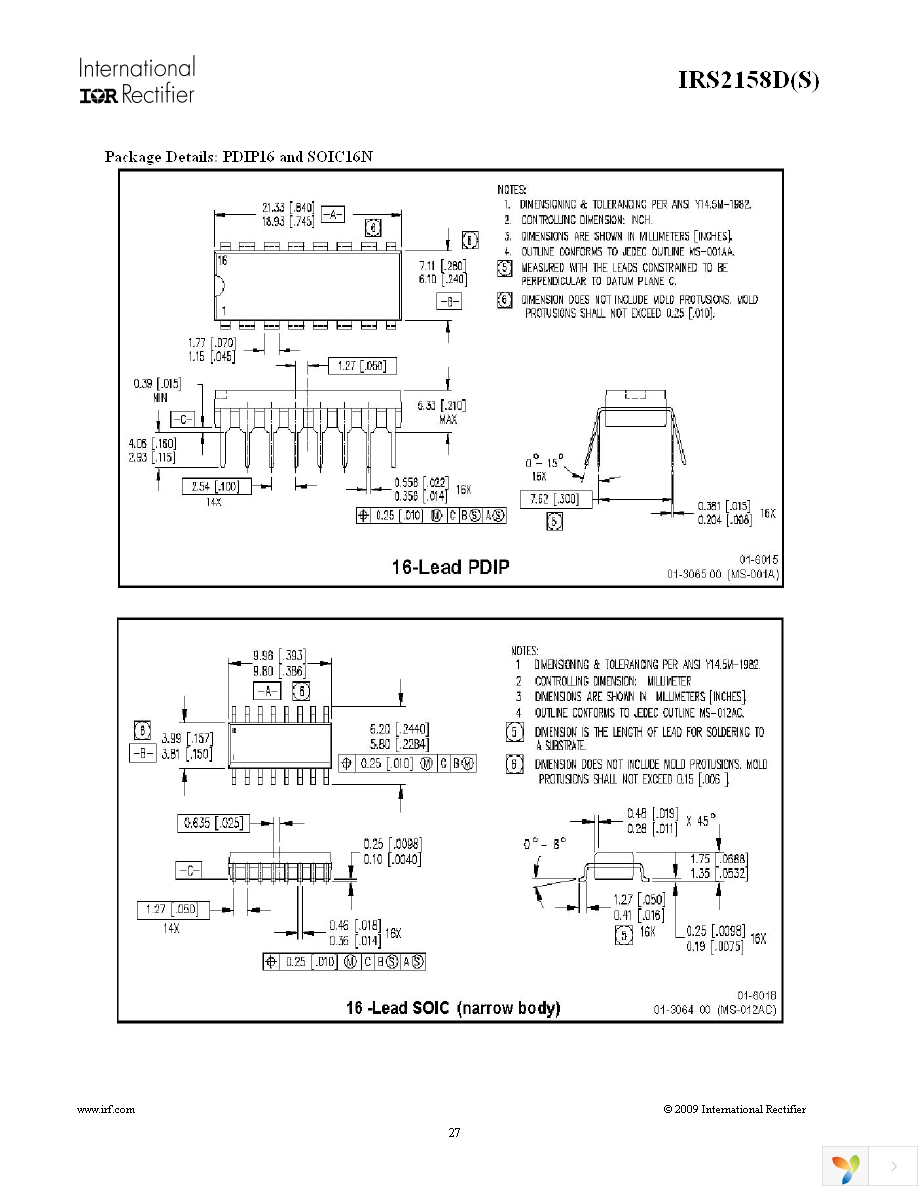 IRS2158DPBF Page 27