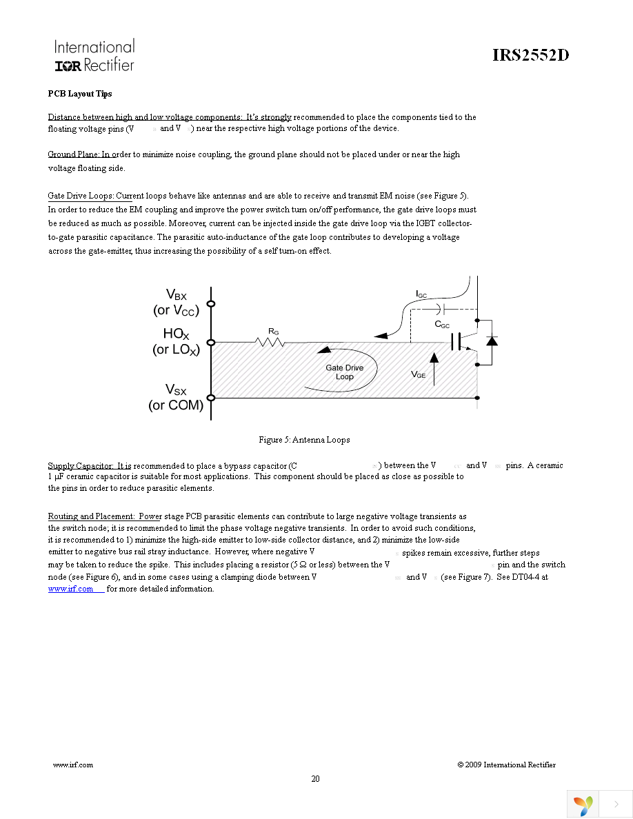 IRS2552DSPBF Page 20