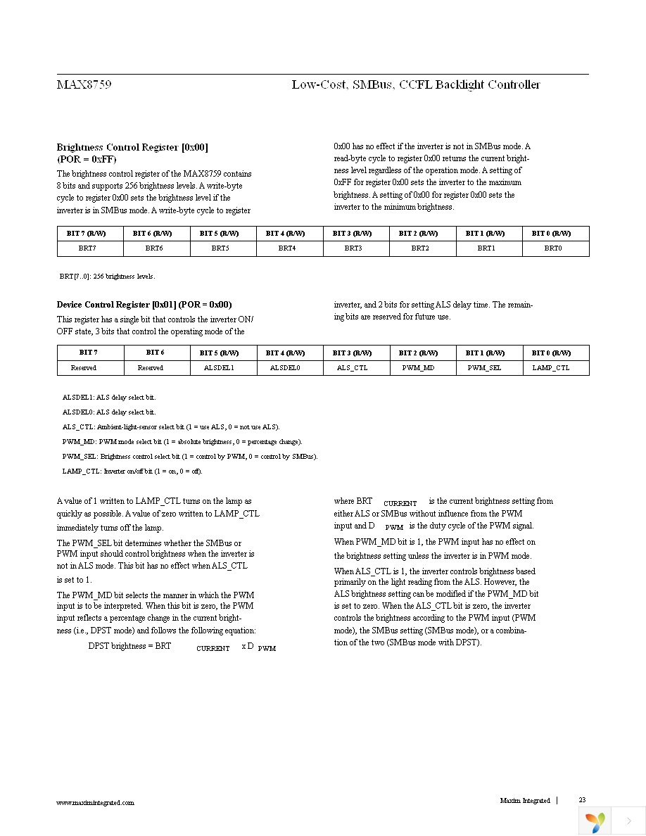 MAX8759ETI+ Page 23