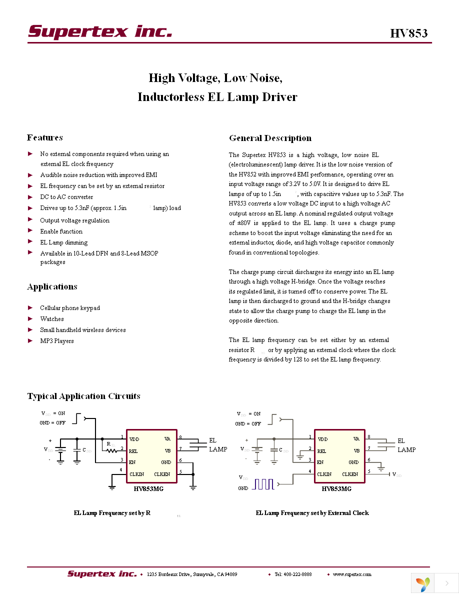 HV853MG-G Page 1