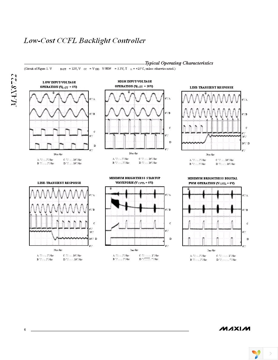 MAX8722EEG+T Page 6