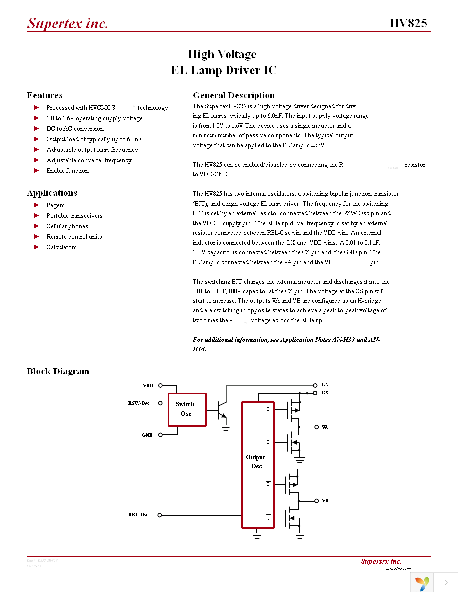 HV825MG-G Page 1